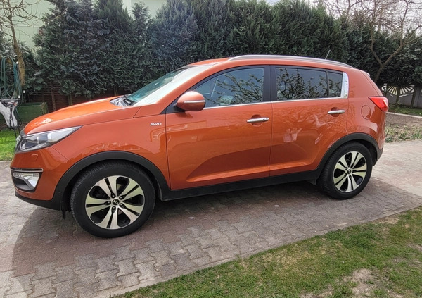 Kia Sportage cena 41500 przebieg: 250000, rok produkcji 2012 z Gorzów Wielkopolski małe 137